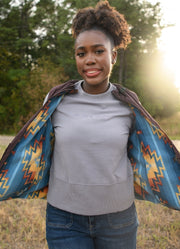 Women Martine Sweatshirt Qkslvr by Ariat