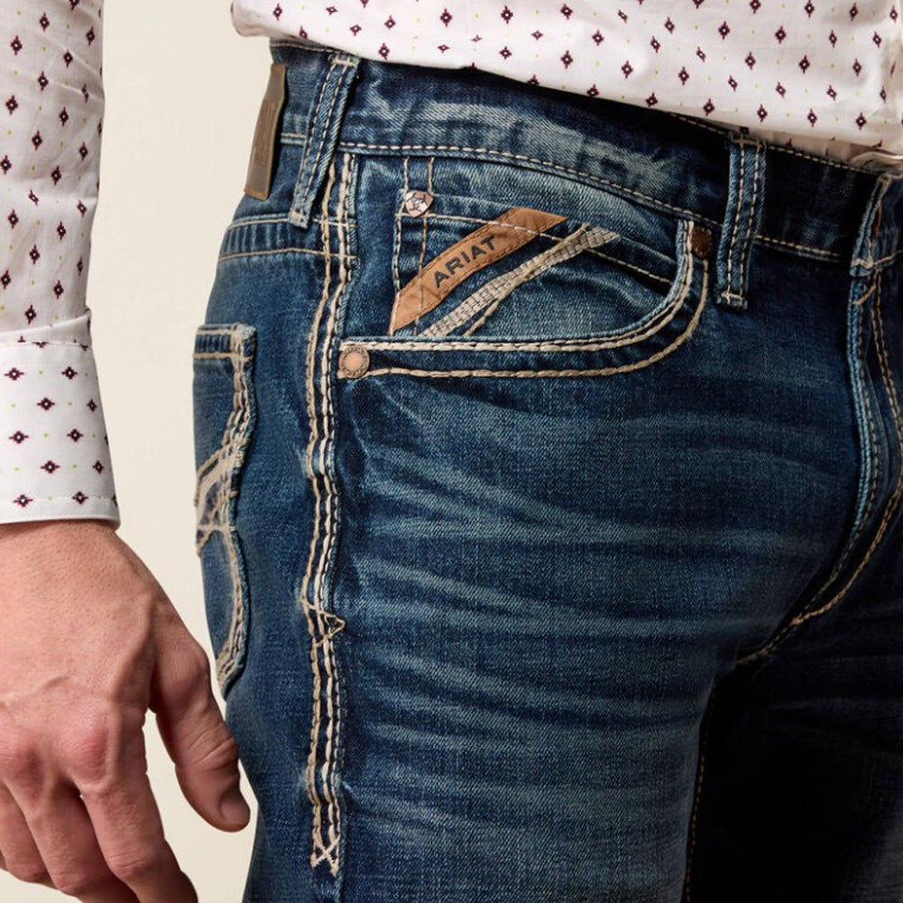 M4 Crawford Bootcut Jeans in Silverton by Ariat
