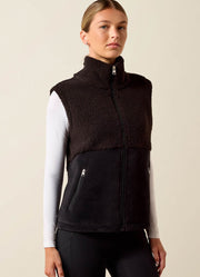Women Laviolette Full ZP Vst Blk by Ariat