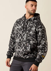 Rebar Workman Graphic Hoodie in Camo/Grey by Ariat