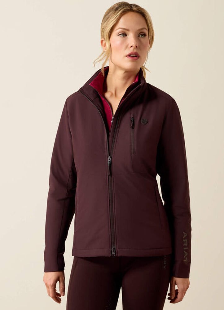 Rion Stretchshell Insulated Jacket in Chocolate Plum by Ariat International
