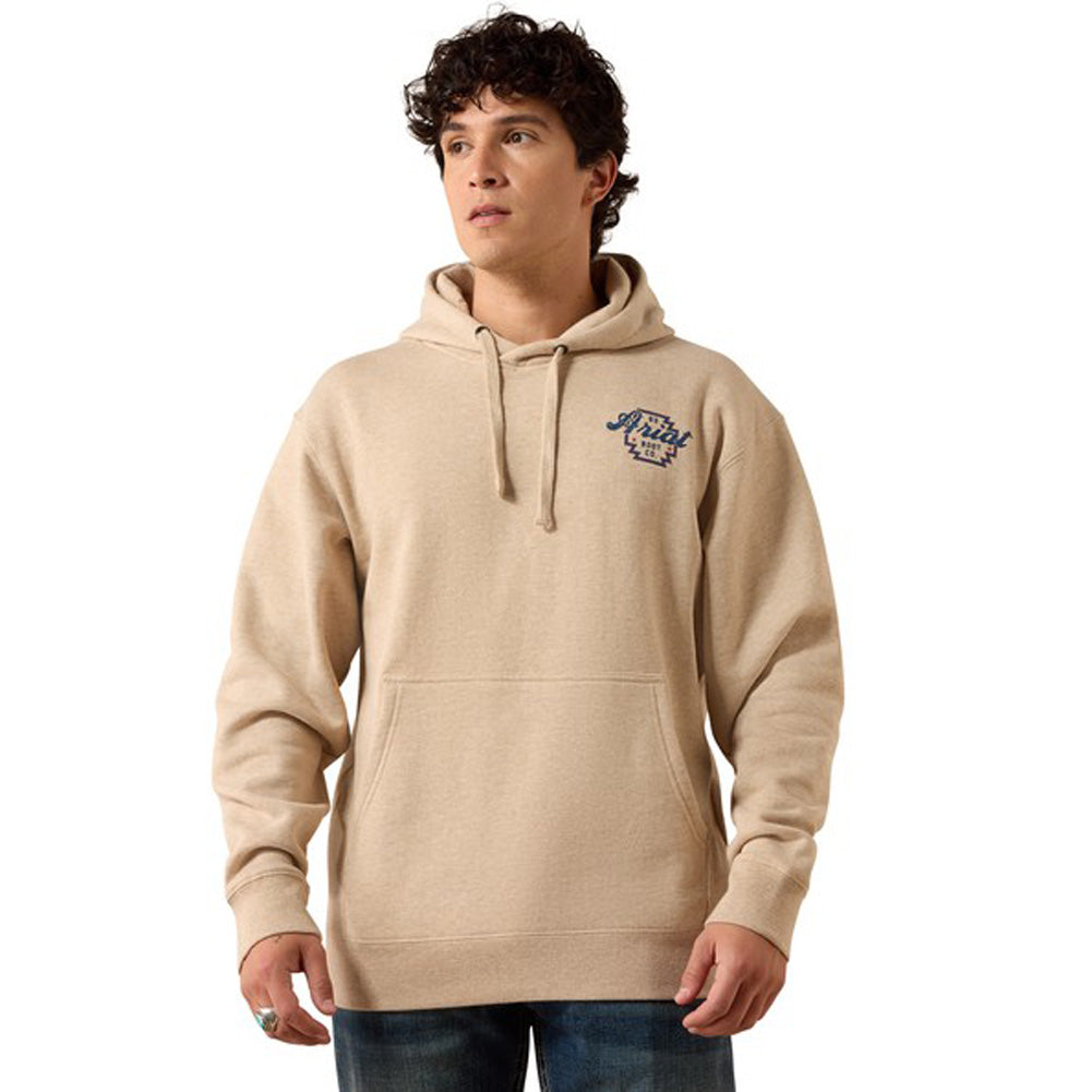Ariat Bison Archer Hoodie in Oatmeal by Ariat