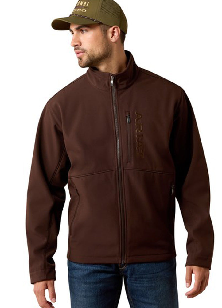 Chest Logo Softshell Jacket in Mole by Ariat
