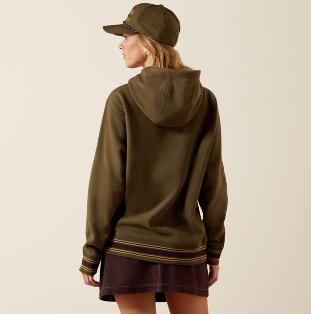 Threaded Through Hoodie in Ivy Green by Ariat
