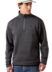 Caldwell 1/4 Zip Sweater in Iron Gate by Ariat
