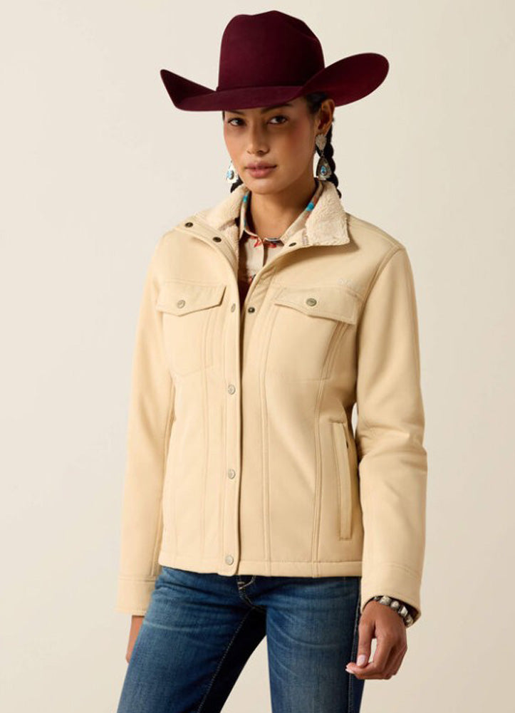 Berber Back Softshell Jacket in Irish Cream by Ariat
