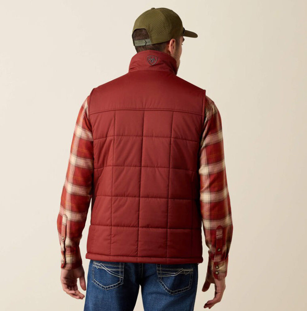 Crius Insulated Vest in Madder Brown by Ariat