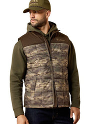 Crius Insulated Vest in Wren Camo Serape by Ariat