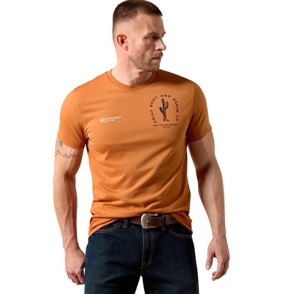 Ariat Tobacco Tough SS in Adobe by Ariat