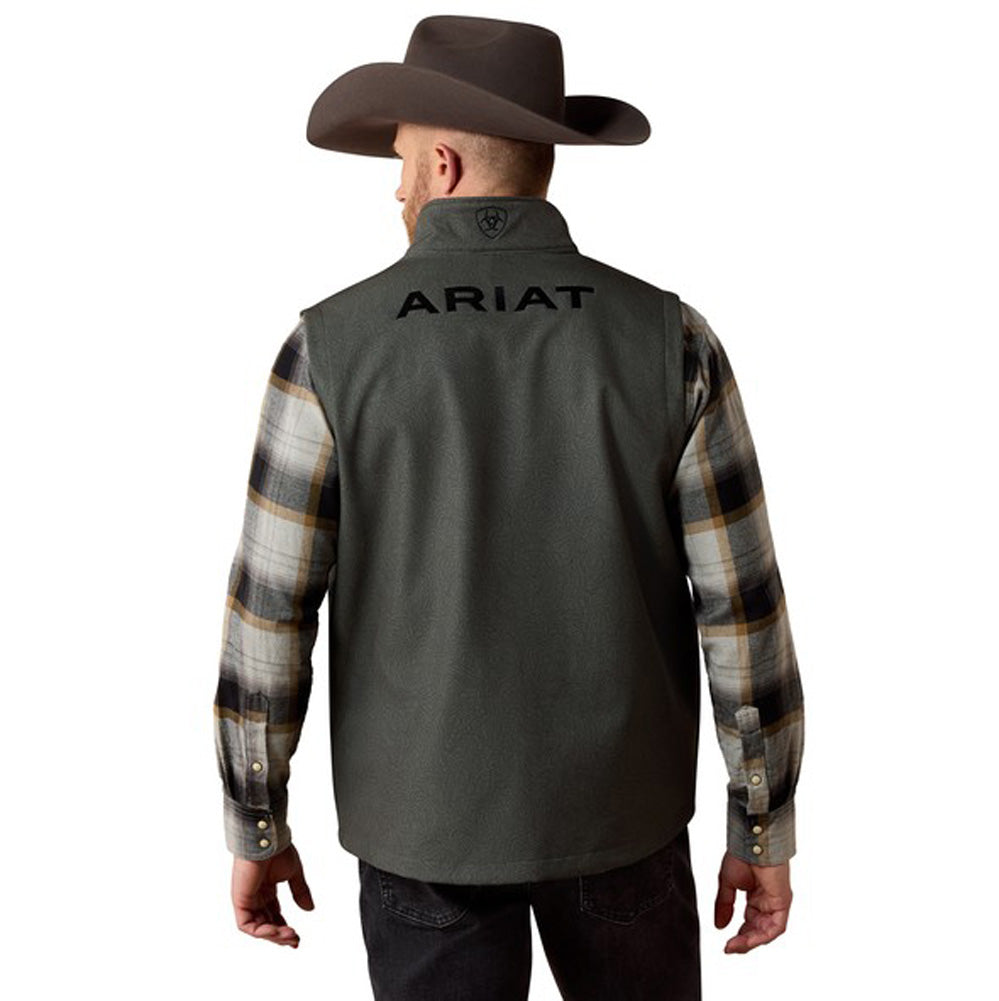 Logo Softshell Vest in Beluga by Ariat