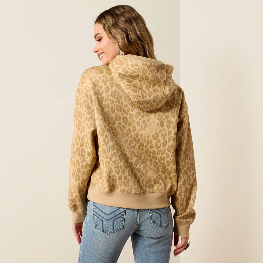 Essential Hoodie in Faded Leopard by Ariat