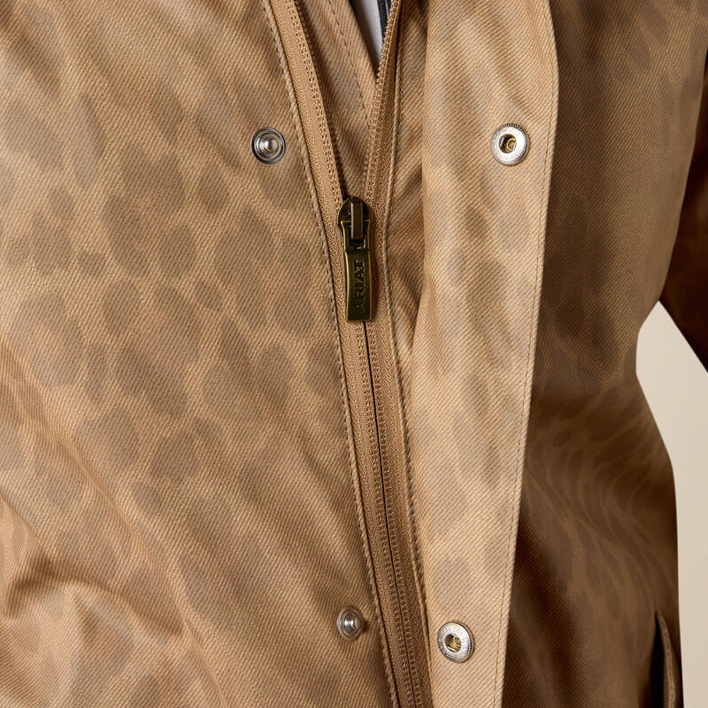 Drizzle Rain Coat in Faded Leopard by Ariat