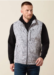 Logo Softshell Vest in Grey Camo by Ariat
