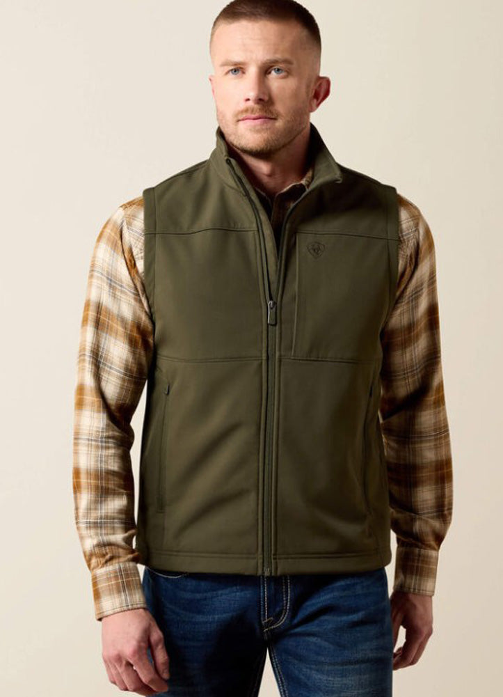 Vernon Softshell Vest in Forest Night by Ariat