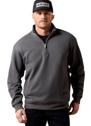Core 1/4 Zip Sweatshirt in Dark Shadow by Ariat