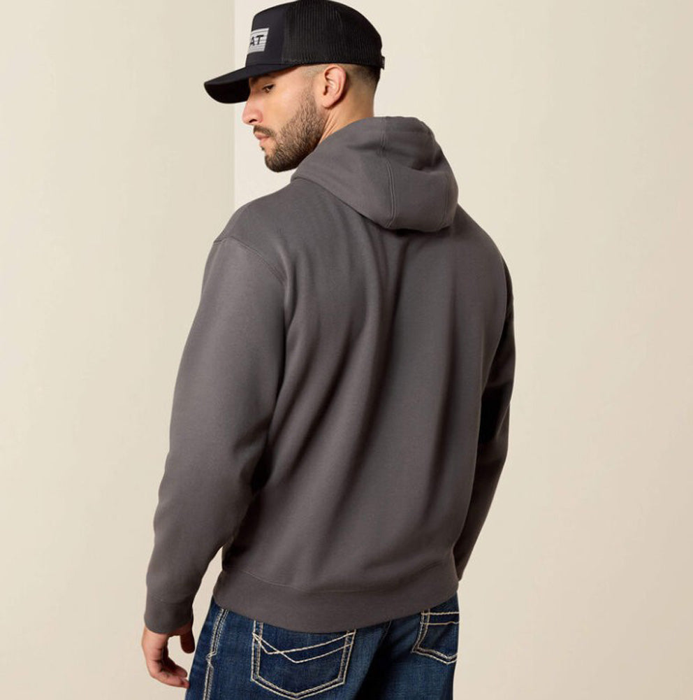 Ariat Leather Diamond Hoodie in Dark Shadow by Ariat