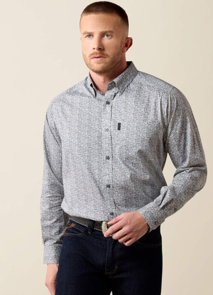 Everything LS in Quiet Shade Vine Print by Ariat