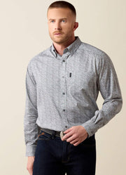 Everything LS in Quiet Shade Vine Print by Ariat