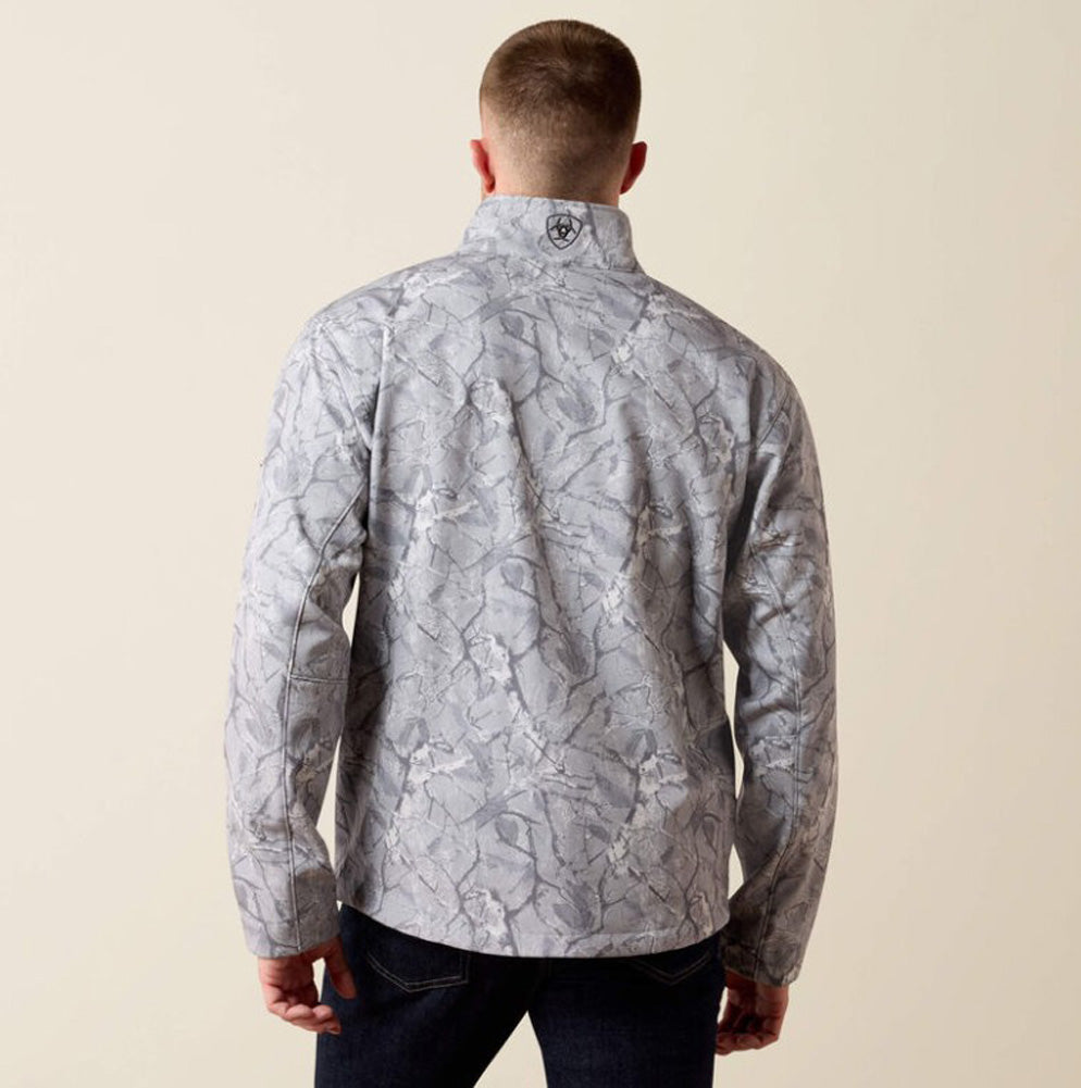 Logo Softshell Jacket in Grey Camo by Ariat