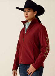 Ariat Logo Softshell Jacket in Syrah by Ariat