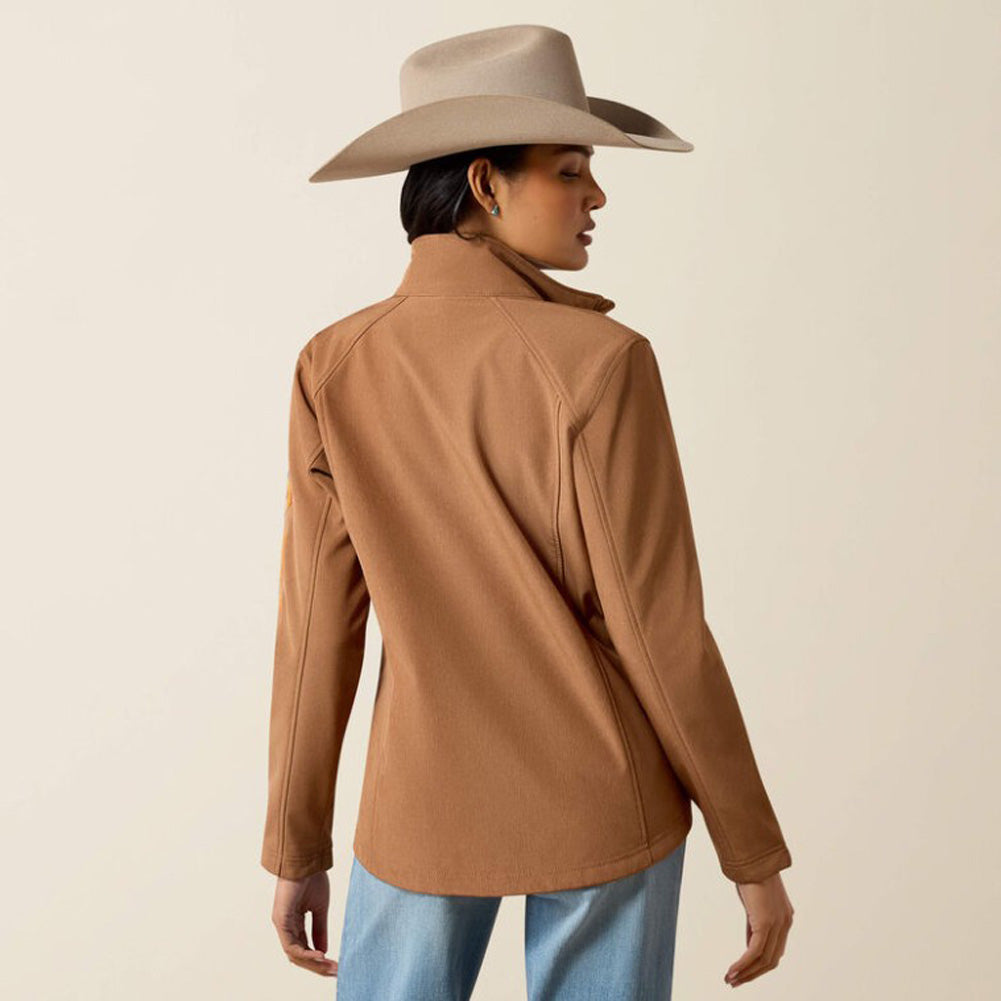 Ariat Logo Softshell Jacket in Dachshund Heather by Ariat