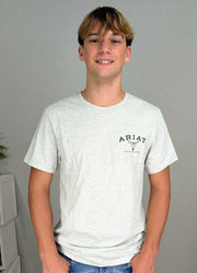 Ariat Bandana Bandit Shirt in Oatmeal Heather by Ariat International