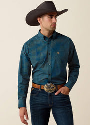Lovato Classic Fit Shirt in Majolica Blue Geo Print by Ariat International