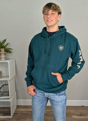 Ariat Logo Hoodie in Sea Moss by Ariat International