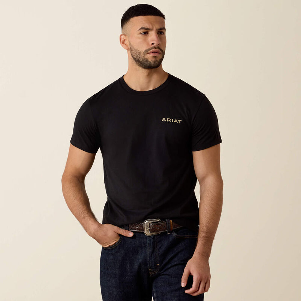 Ariat Cojiba Serape Shirt in Black by Ariat International