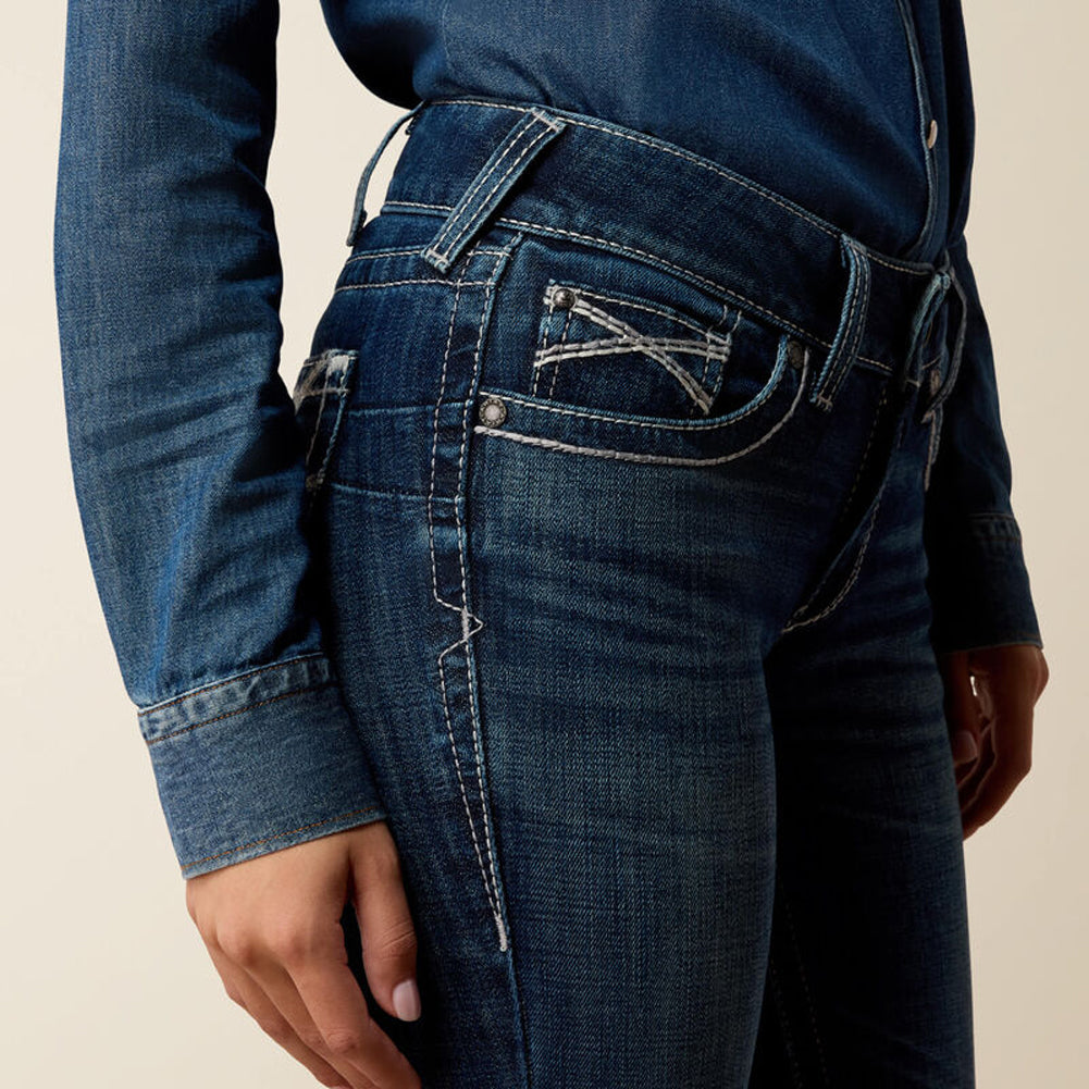 Mid Rise Olenna Boot Cut Jeans in Istanbul by Ariat International
