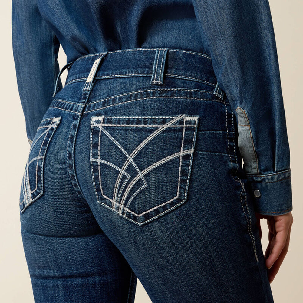 Mid Rise Olenna Boot Cut Jeans in Istanbul by Ariat International