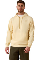 Ariat Logo Hoodie in Vanilla Custard by Ariat