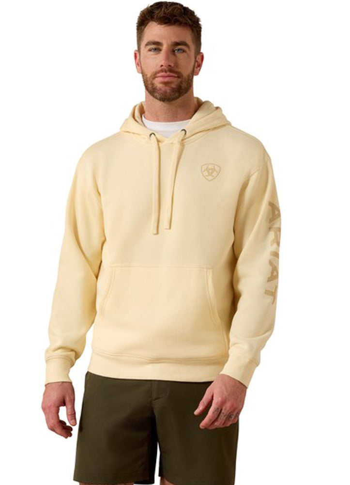 Ariat Logo Hoodie in Vanilla Custard by Ariat