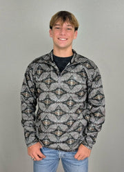 Caldwell 1/4 Zip Sweater in Storm Front Southwest by Ariat International