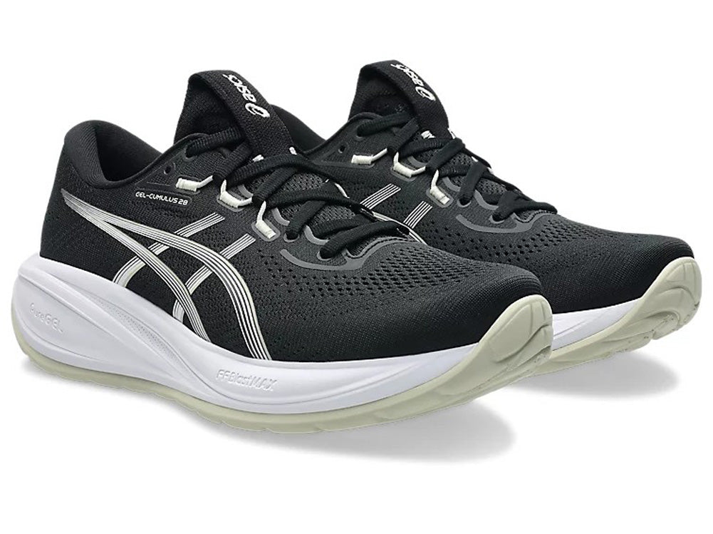 Gel-Cumulus 28 in Black/White by Asics