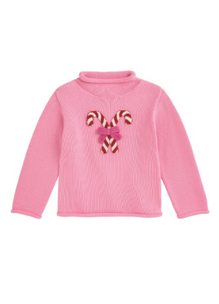 Pink Candycane Rollneck by Mud Pie