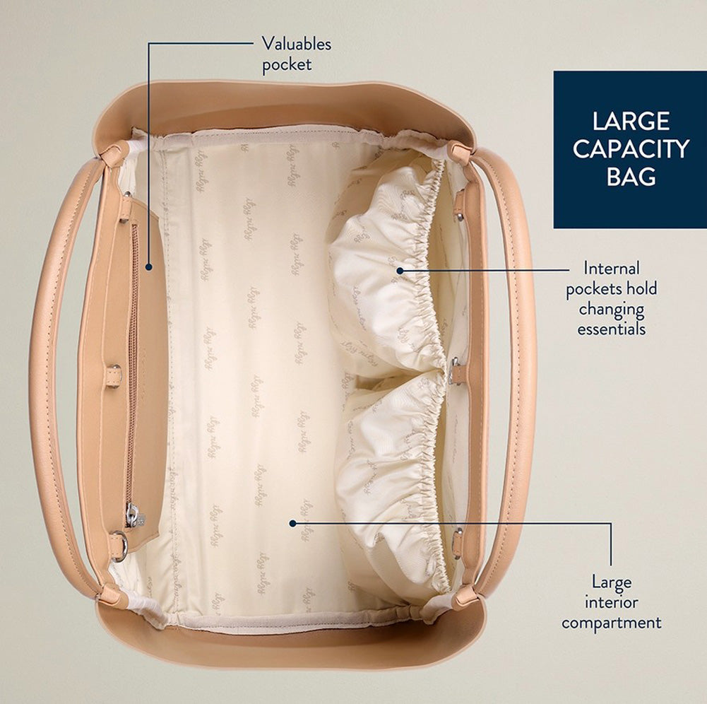 Chai Latte Boss Tote by Itzy Ritzy