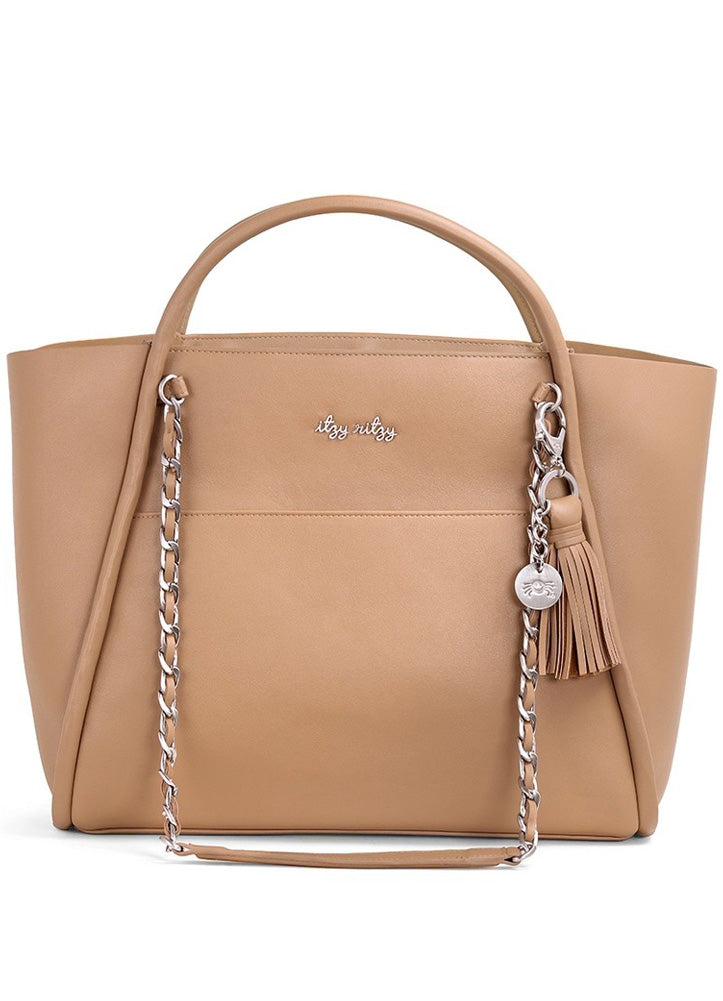 Chai Latte Boss Tote by Itzy Ritzy