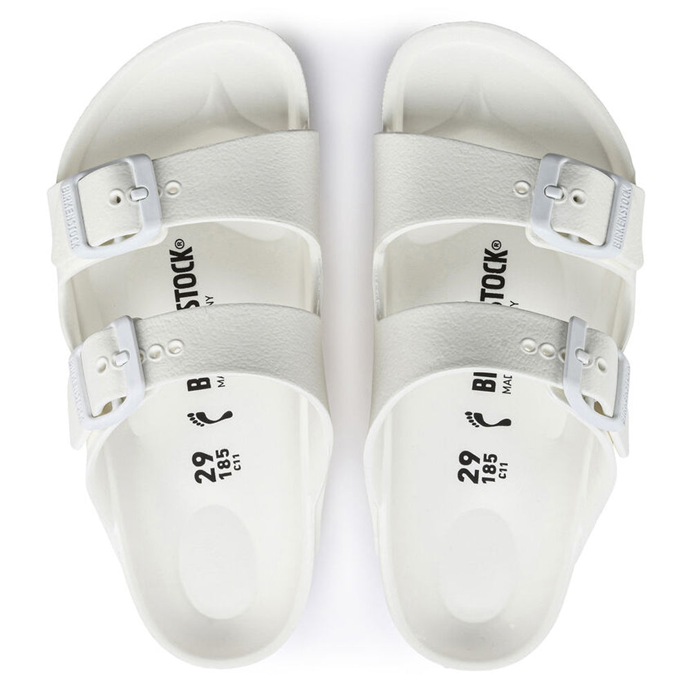 Kid's Arizona in White EVA Narrow Width by Birkenstock