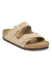 Arizona Soft Footbed Regular Width in Sandcastle Nubuck by Birkenstock