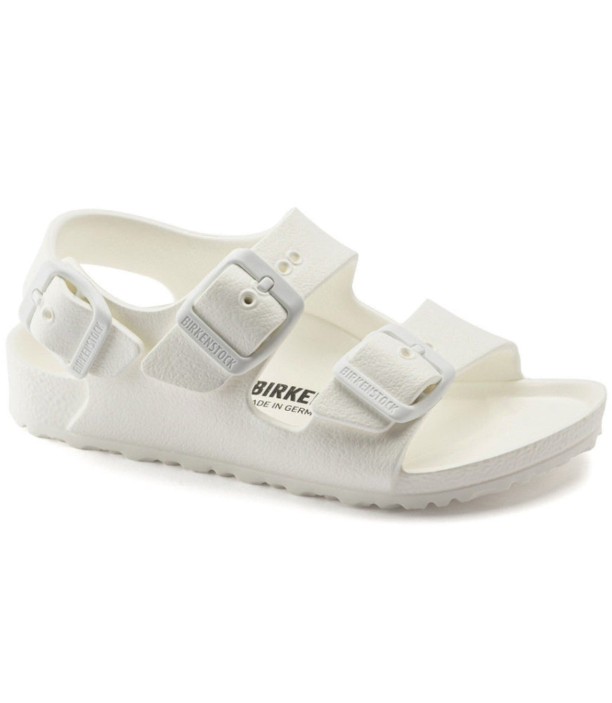 Milano Kids in White EVA Narrow Width by Birkenstock