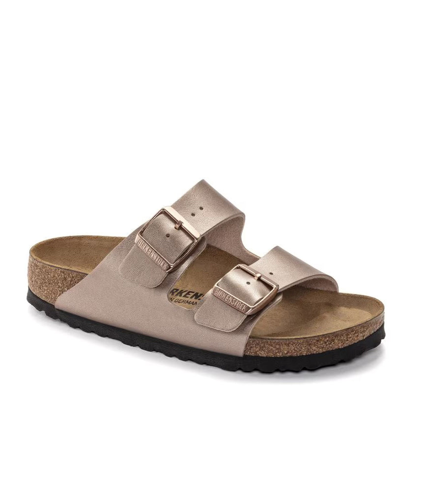 Arizona in Copper Birko-Flor Regular Width by Birkenstock