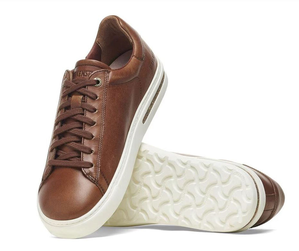 Bend in Cognac Leather Regular Width by Birkenstock