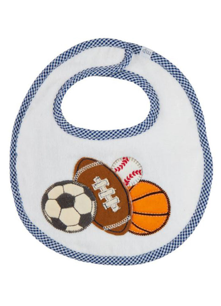 Sports Ball Bib by Mud Pie