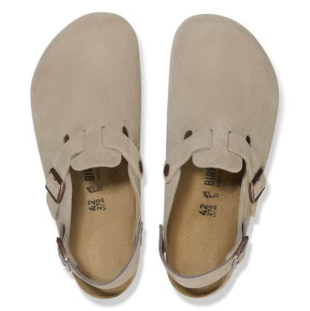 Tokio in Taupe Suede Narrow Width by Birkenstock