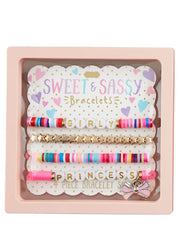 Princess Beaded Bracelets by Mud Pie