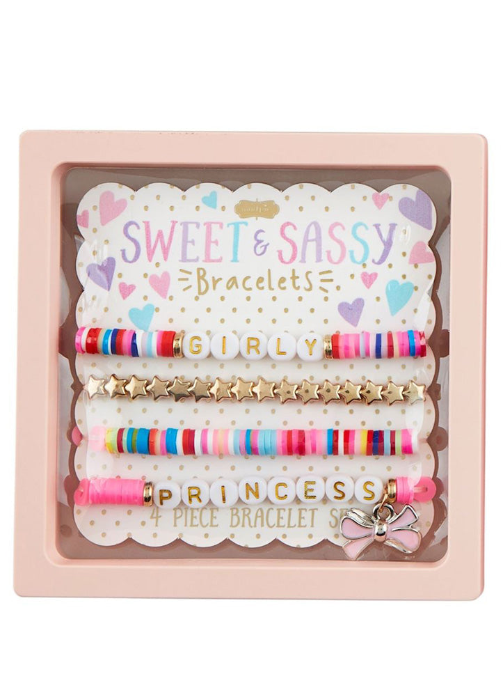 Princess Beaded Bracelets by Mud Pie