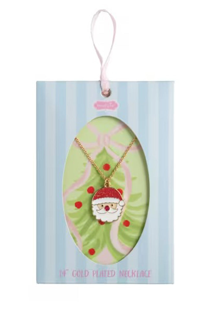 Santa Necklace Envelope by Mud Pie