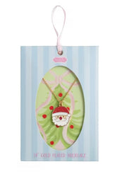 Santa Necklace Envelope by Mud Pie