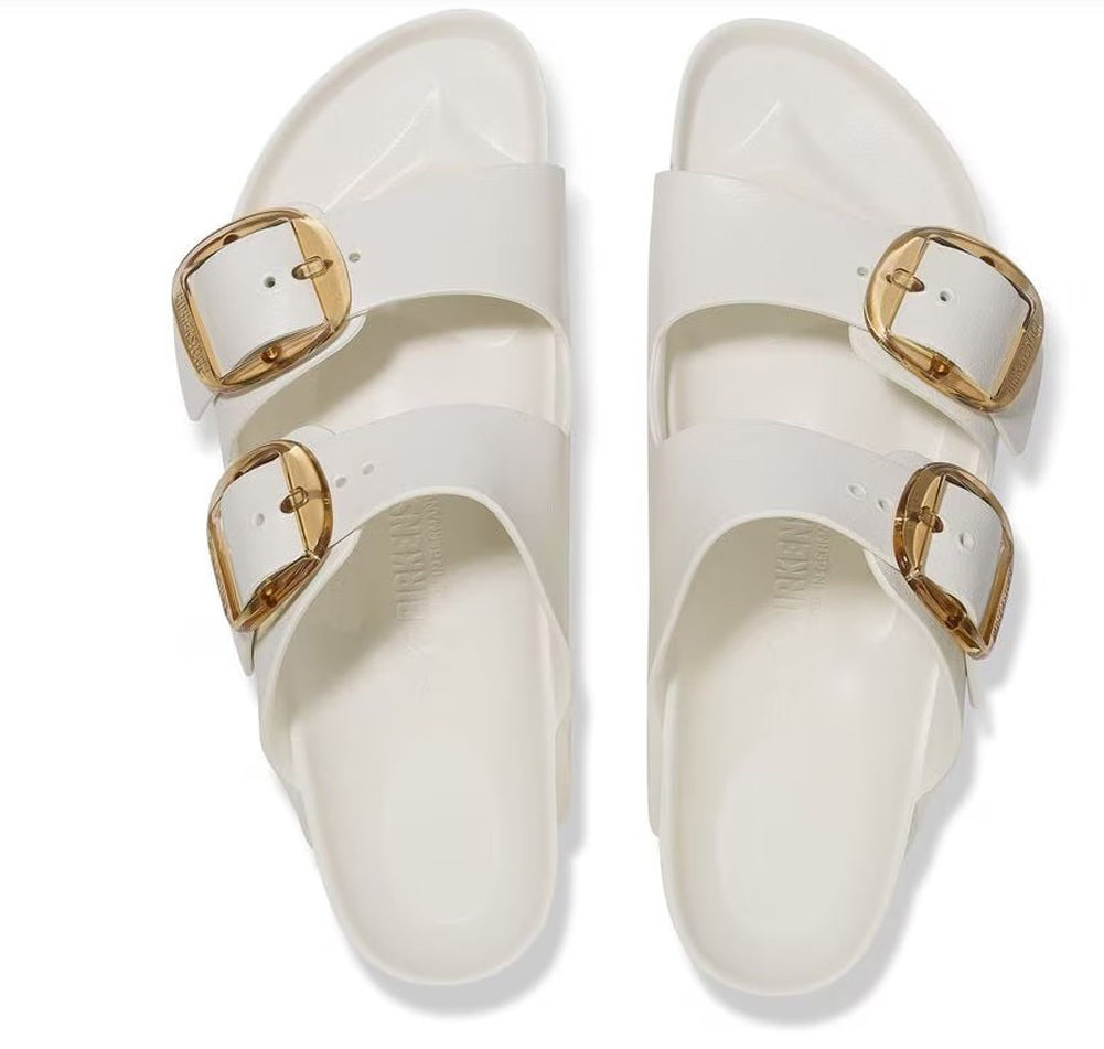 Arizona Big Buckle in Eggshell EVA Narrow Width by Birkenstock